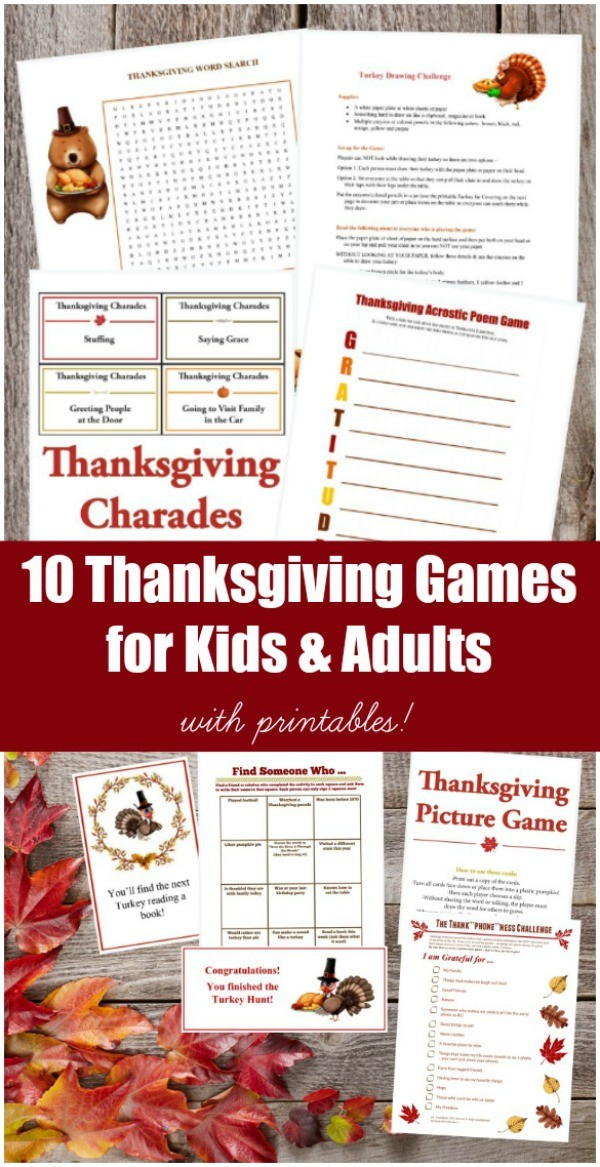 10 Printable Thanksgiving Games For Adults And Kids Edventures With Kids