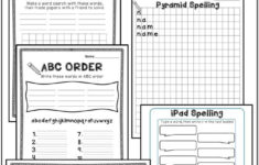 12 FREE EDITABLE Spelling Activities Spelling Word Activities