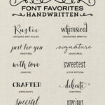 14 Modern Handwriting Script Font Free Images Handwritten Script