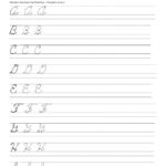 21 Cursive Handwriting Practice Pdf Blank Cursive Writing Worksheets Fo