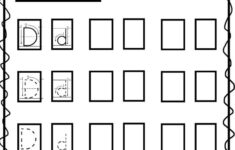 26 Printable Alphabet Box Writing Worksheets Preschool KDG Etsy