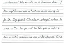 29 Cursive Writing Worksheets For Adults Pdf English Cursive Handwrit