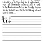2nd Grade Writing Worksheets Best Coloring Pages For Kids Writing