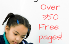 350 Free Handwriting Worksheets For Kids