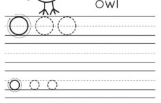 42 Letter O Writing Worksheets