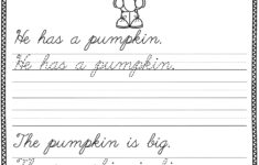 4th Grade Handwriting Practice Worksheets Worksheetpedia