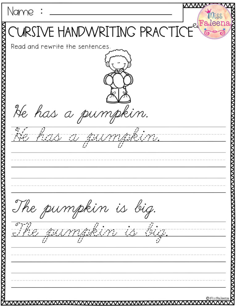 4th Grade Handwriting Practice Worksheets Worksheetpedia | Handwriting Worksheets