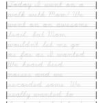9 Print Handwriting Practice Worksheet Works