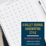 91 Pages GEORGETTE Handwriting Worksheets BULLET JOURNAL Etsy Learn