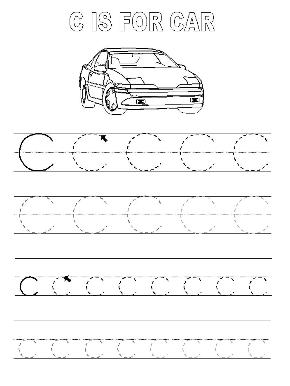 ABC Trace Worksheets 2019 Activity Shelter