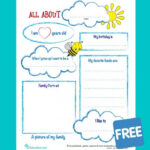 All About Me Report Worksheets 99Worksheets
