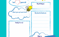 All About Me Report Worksheets 99Worksheets