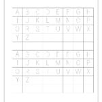 Alphabet Handwriting Worksheets A To Z Printable