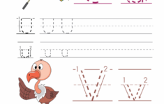Alphabet Practice U V KidsPressMagazine