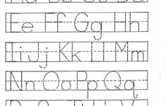 Alphabet Practice Worksheets To Print Activity Shelter