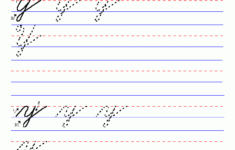 Basic Handwriting For Kids Cursive Alphabets And Numbers