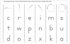 Basic Strokes Activities Free Printables Universal Publishing