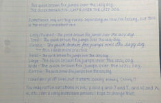 Beautiful Handwriting From Reddit Post Neat Handwriting