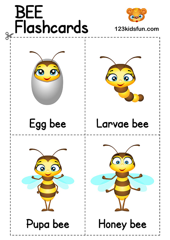 Bee Game Free Printables 123 Kids Fun Apps