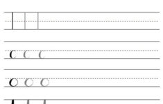 Brush Lettering Practice Worksheets Basic Strokes Basic Etsy