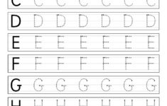 Capital Letter Worksheet Simple Handwriting Worksheets For Kids