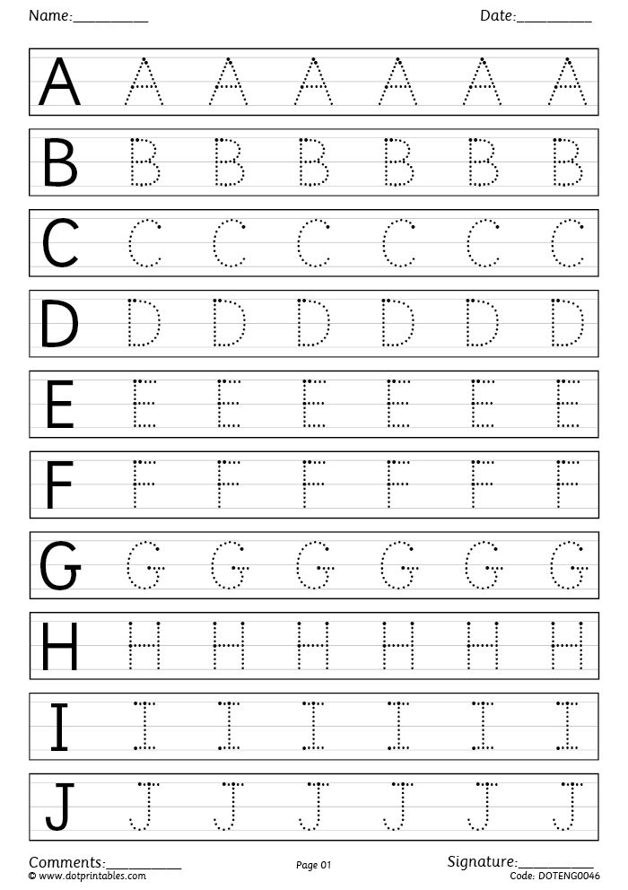 Capital Letter Worksheet Simple Handwriting Worksheets For Kids 