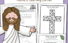 Christian Easter Worksheets For Kindergarten And First Grade Mamas