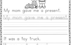 Christmas Handwriting Practice Handwriting Practice Kindergarten