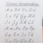 Cursive Alphabet German AlphabetWorksheetsFree