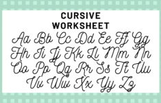 Cursive Alphabet Handwriting AlphabetWorksheetsFree
