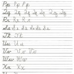 Cursive Handwriting Practice Worksheets For Adults Download Printable