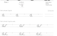 Cursive Handwriting Student Workbook Handwriting Without Tears