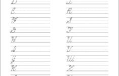 Cursive Handwriting Tracing Worksheets AlphabetWorksheetsFree