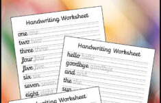 Cursive Handwriting Worksheets For Middle School Download Printable