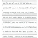 Cursive Sentences Worksheets Printable Cursive Handwriting Worksheet