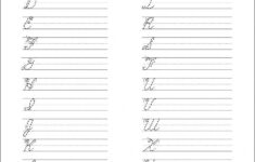 Cursive Worksheets For Adults Resultinfos By A To Z Handwriting Works