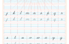 Cursive Writing A To Z Capital And Small Letters SuryasCursive