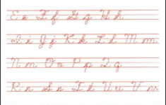 Cursive Writing Worksheets Cursive Handwriting Worksheets Cursive