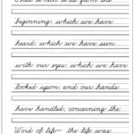 Cursive Writing Worksheets For Adults Pdf Download Printable Cursive