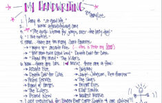 Cute Handwriting Hand Writing