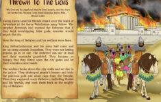 Daniel Bible Story Daniel And The Lion s Den Thrown To The Lions