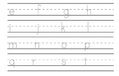 Dash Letters For Tracing TracingLettersWorksheets