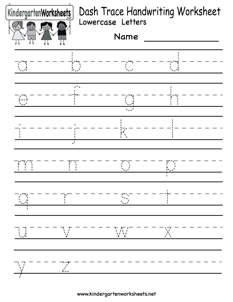 Dash Letters For Tracing TracingLettersWorksheets