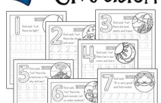 Days Of Creation Worksheets Christian Preschool Printables