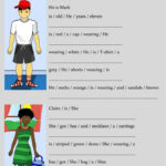Describing Clothes Sentences Interactive Worksheet Clothes