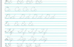 DIY Handwriting Worksheets To Make Penmanship Fun My Mommy Journey