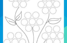 Dot Activity Flowers bethanyfadel403 Preschool Tracing Preschool