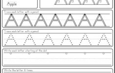Dotted Straight Lines For Writing Practice Vertical Lines Drawing