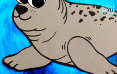 Easy DiY Arctic Seal Craft For Kids With Free Template Seal Crafts