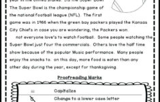 Editing And Proofreading Worksheets Sentence Correction Worksheets